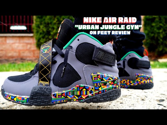 nike air raid on feet