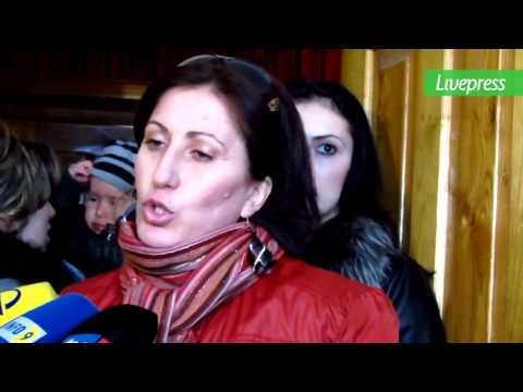 დევნილების პროტესტი