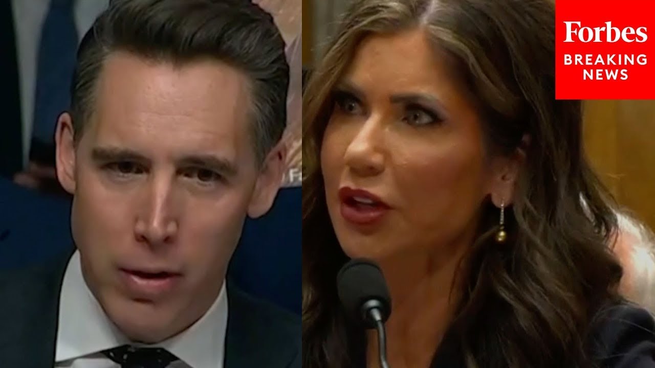 JUST IN: Hawley Questioned About DHS Funding, Kristi Noem Controversy