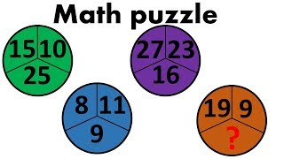 Math puzzle, word search, guess the word I With answers