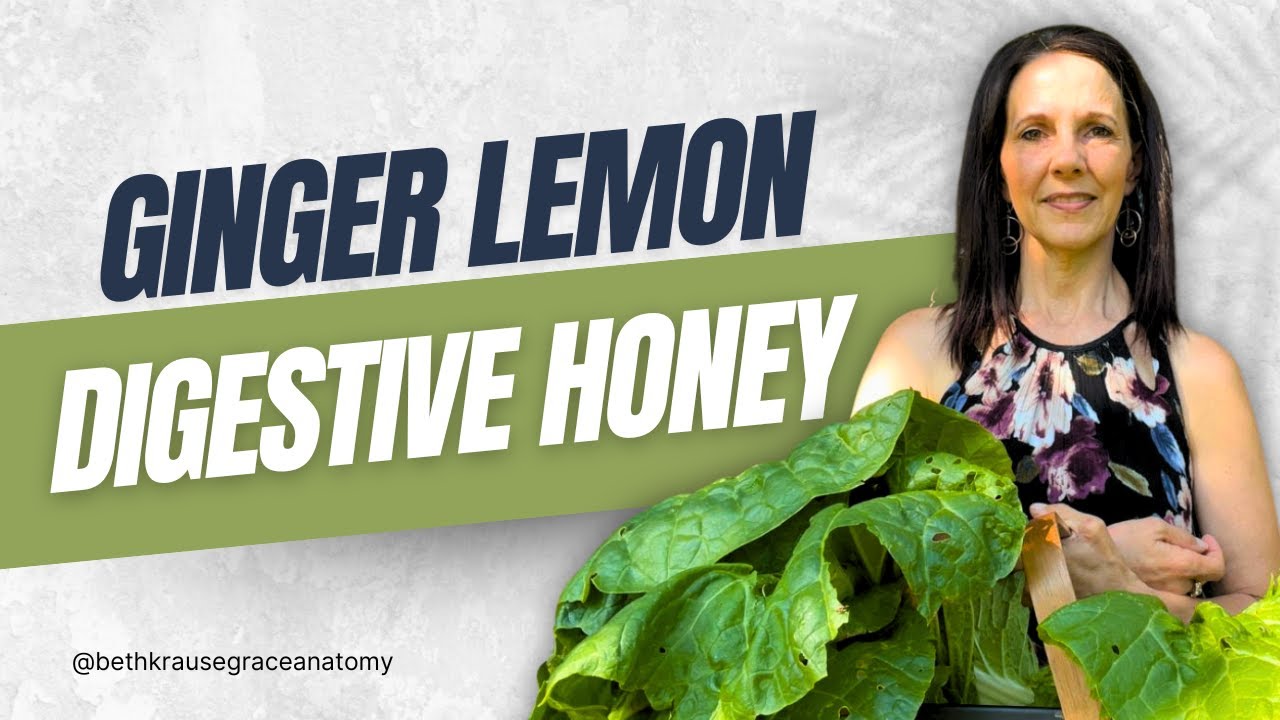 Ginger Lemon Digestive Honey Part 2