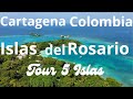 Islas del rosario  tour 5 islas cartagena colombia episodio 1 viajando por el mundo