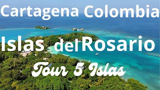 ISLAS DEL ROSARIO  TOUR 5 ISLAS CARTAGENA COLOMBIA EPISODIO 1 VIAJANDO POR EL MUNDO