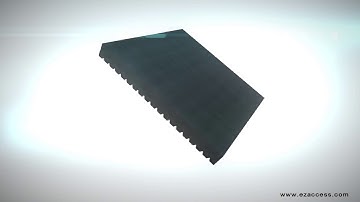 Transitions Modular Entry Mat – EZ Access Portable Threshold Ramp