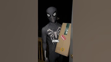 SPIDERMAN DELIVERED ME A NEW HOT TOY!! #actionfigures #figtok #hottoys #spiderman #venom #collection
