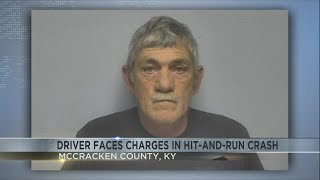 Driver in McCracken County faces charges in hit-and-run crash