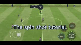 Curve shot fifa mobile easy tutorial screenshot 3