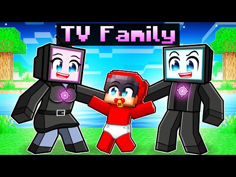 Adopted by TV FAMILY in Minecraft!