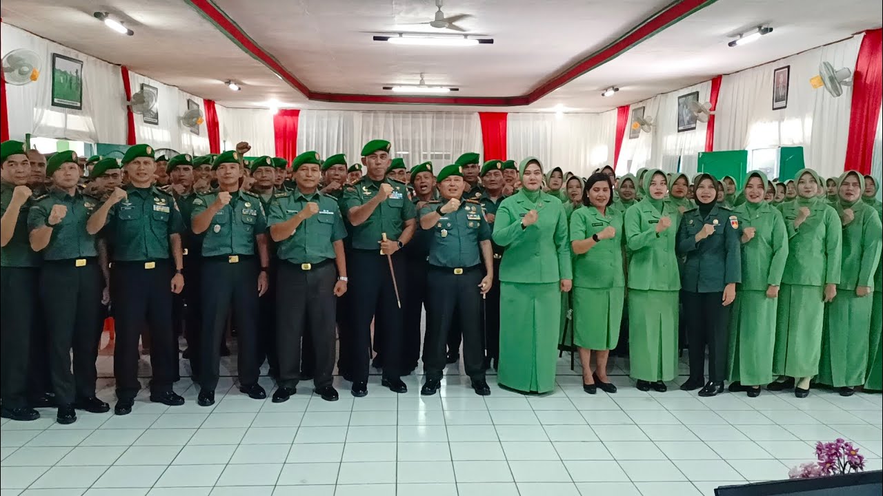 Kunjungan Kerja Danrem 071/wijayakusuma ke kodim 0701/Banyumas