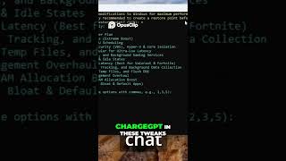 ChatGPT Secret Tricks for MAXIMUM FPS in Your Games!