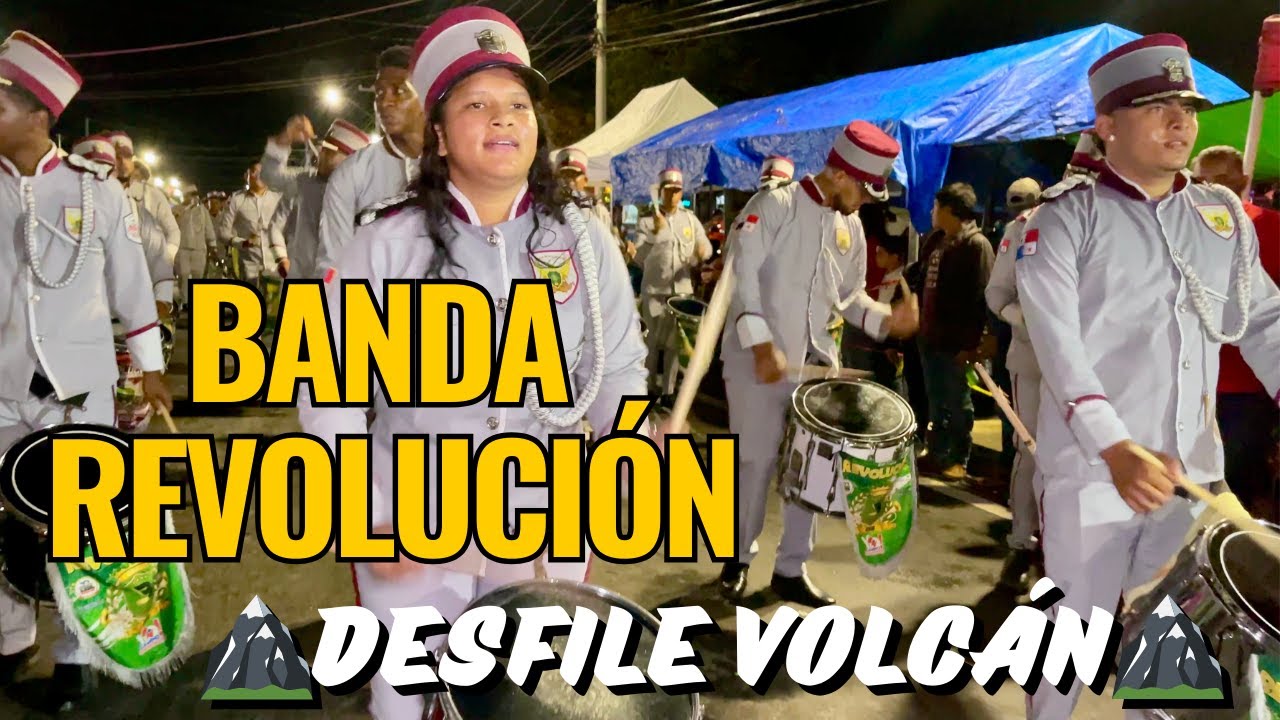 BANDA INDEPENDIENTE REVOLUCION🏔️DESFILE VOLCÁN 28 DE NOVIEMBRE 2024🏔️