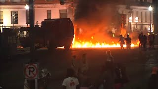 Kenosha protests turn violent for 2nd night after police shoot Black man | ABC7 Chicago