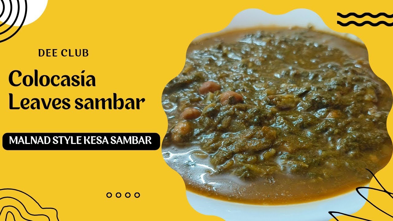 Coorg Roti Malnad style Kesa Sambar | ಕೆಸ ಸಾಂಬಾರ್#kesa#colocasiarecipe#coorg#best# ...