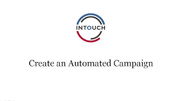 Create an Automated Campaign