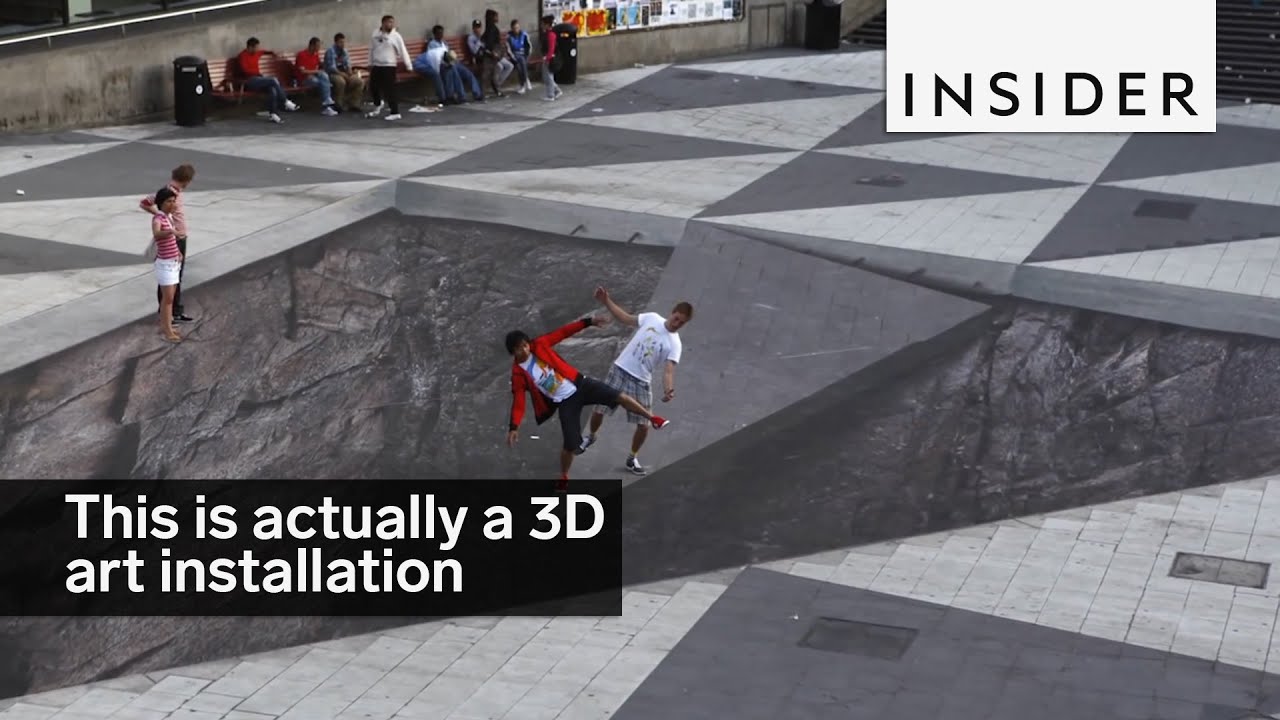 Terrifying Abyss Is Actually A 3D Art Installation