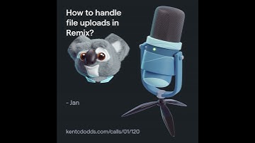 How to handle file uploads in Remix?