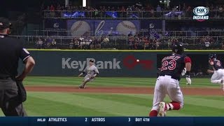 CWS@CLE: Brantley singles in Ramirez to pad the lead