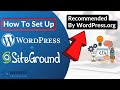 SiteGround WordPress Hosting Set Up (Complete Tutorial & Hosting Plans Review)