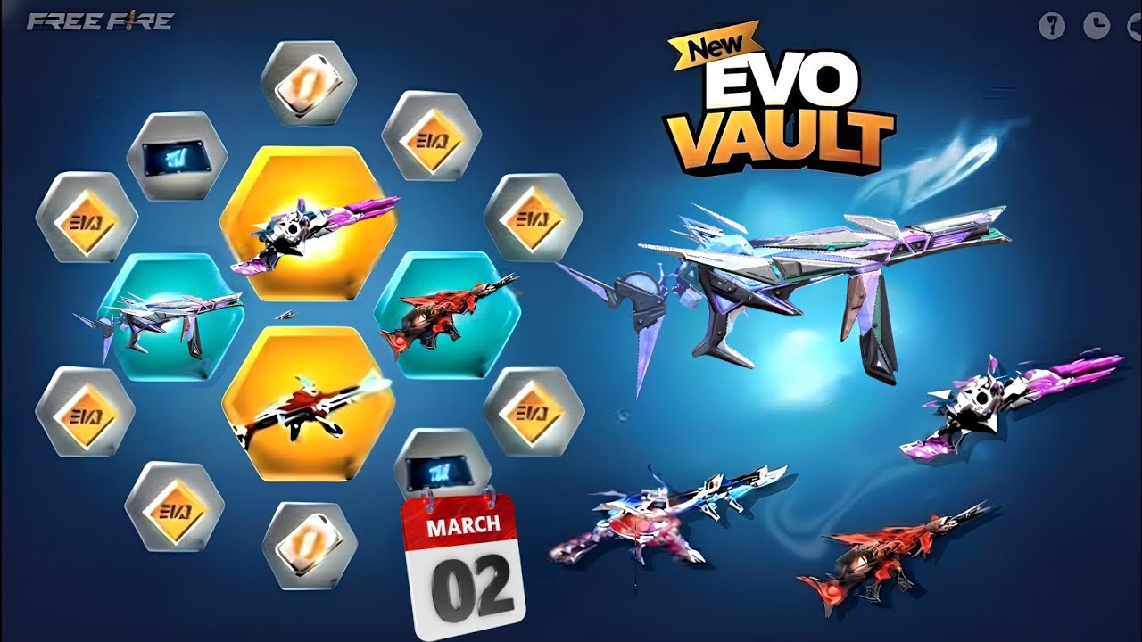 Next Evo Vault Event 2026 march Month Evo Vault Event | New Evo Vault Event Gun Skin Konsa Aayega