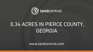 Property 15953: 0.34 acres in Pierce County, GA