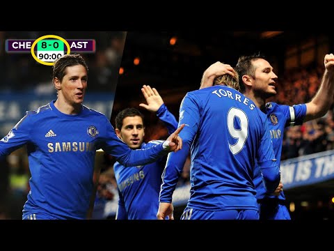 Chelsea vs Aston Villa 8-0  | Biggest Chelsea Win