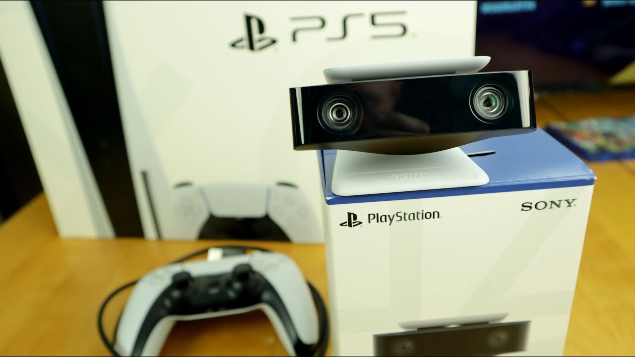 PS5 HD Camera Unboxing Review and Background Removal Tutorial. Playstation  5 HD Camera. 