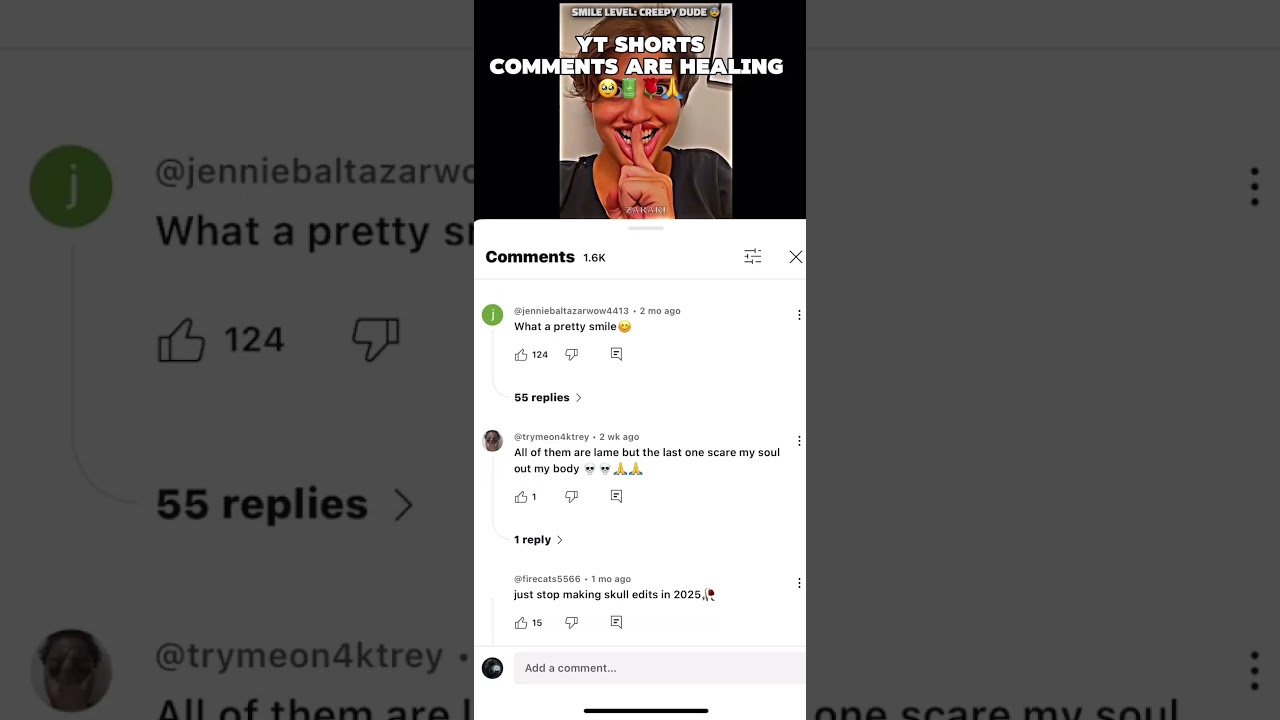 Yt shorts comments are healing ❤️‍🩹 