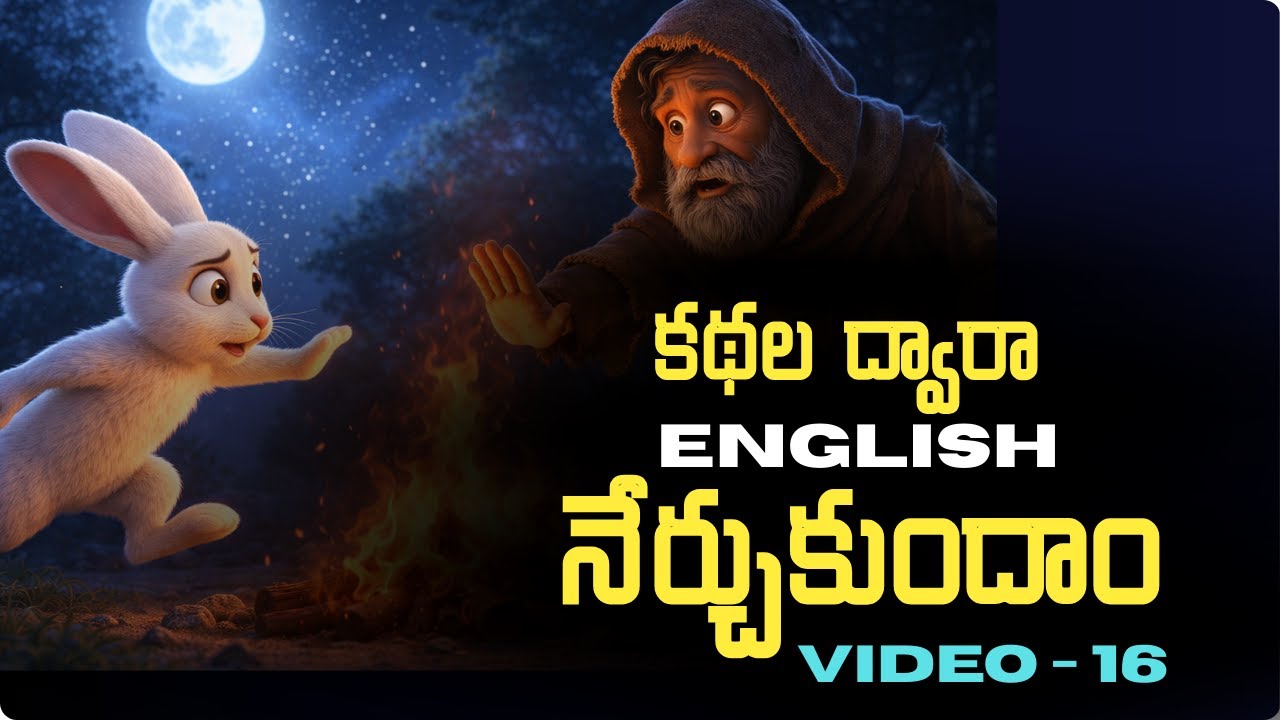 Learn English through Stories in Telugu 16 | కథల ద్వారా ఇంగ్లీష్ | సాయి స్పోకెన్ ఇంగ్లీష్.