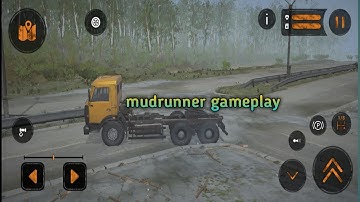 Mudrunner android gameplay mission 1|The Rig| #offroad games