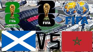 Copa Mundial de la FIFA UNITED  2026 - Fecha 2 -Grupo C-  Escocia VS Marruecos