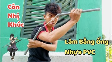Tự Chế Côn Nhị Khúc Bằng Ống Nhựa PVC Đơn Giản / How To Make Nunchaku from PVC pipe