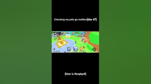 Checking my pets go mailbox (day 47) #petsgo #gift #mailbox #roblox