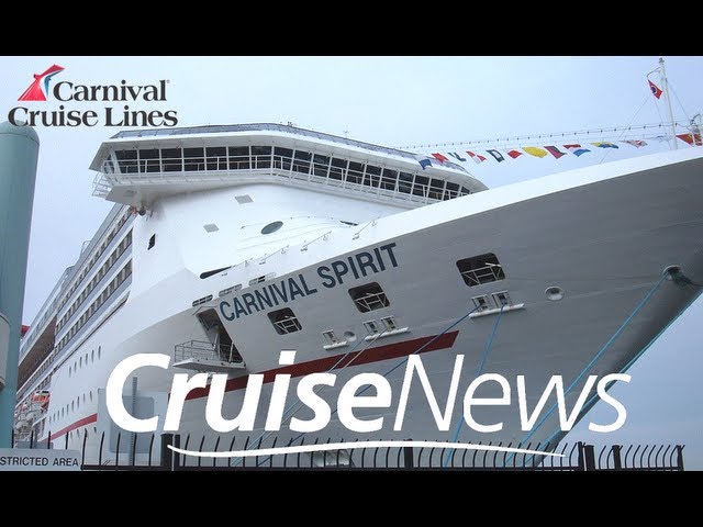 Carnival Spirit cruise ship in Australia Waters