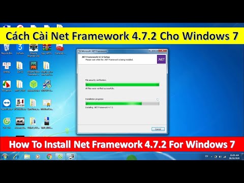 Cách Cài Net Framework 4.7.2 Cho Windows 7 | How To Install Net Framework 4.7.2 For Windows 7