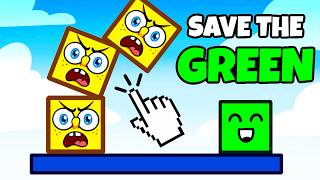 Saving MR GREEN In Roblox POP and DROP! (ALL LEVELS)