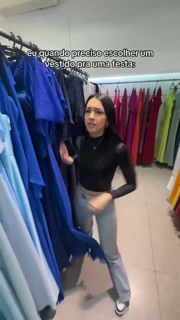 Quando eu preciso escolher um vestido de festa #shorts