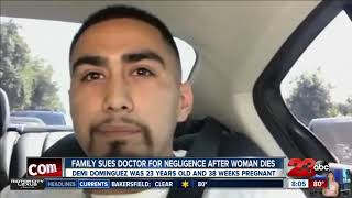 A lawsuit filed against two local ob-gyns and mercy hospital of
bakersfield claims they are responsible for the death 23-year-old demi
dominguez who was p...