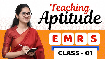 EMRS EXAM की Master क्लास 🔥 | Teaching Aptitude | Class 01 | By Monika Ma