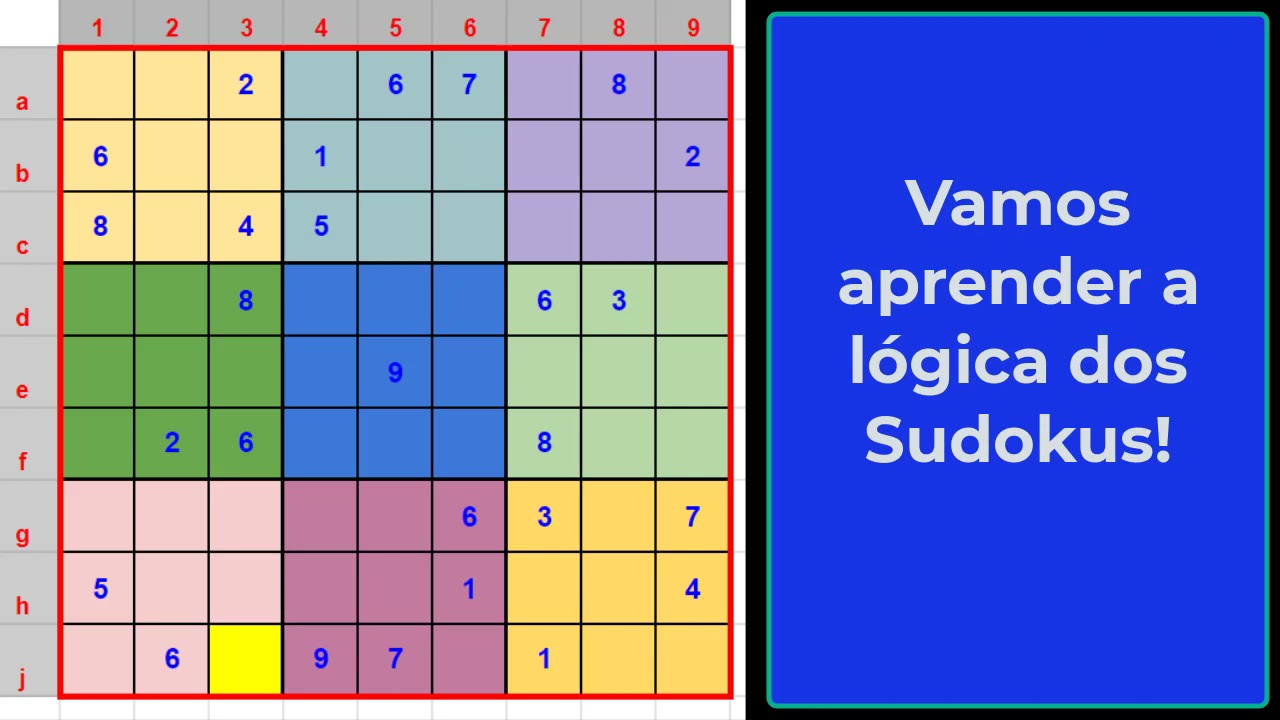 Aprenda a jogar SUDOKU fácil, fácil 🤩 