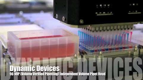 Dynamic Devices Liquid Handling Robot with 96 VVP Pipetting Head