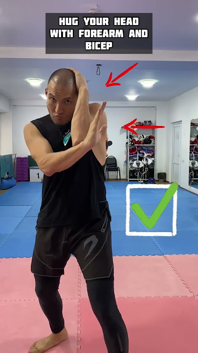 Tutorial: Round kick block #бокс #karate #boxing #fighter #kravmaga #lesson #kickboxing #mma #kungfu
