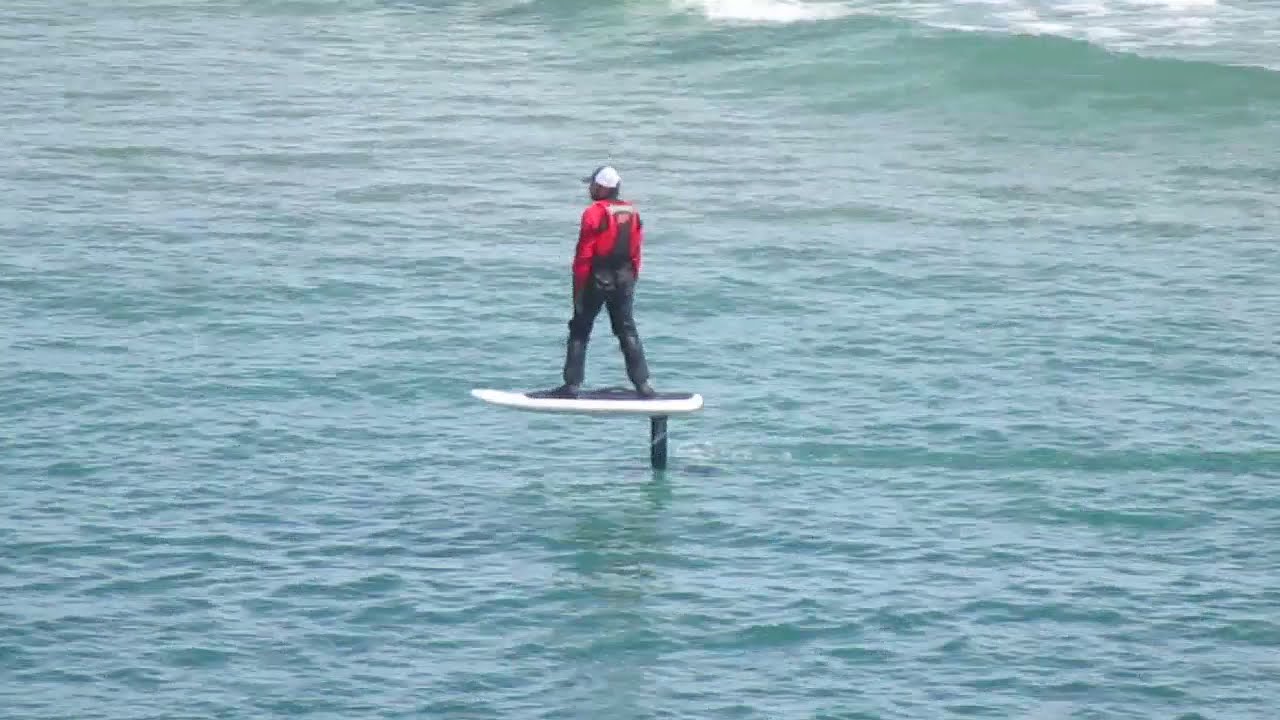Hovering Surf board at Ogunquit YouTube
