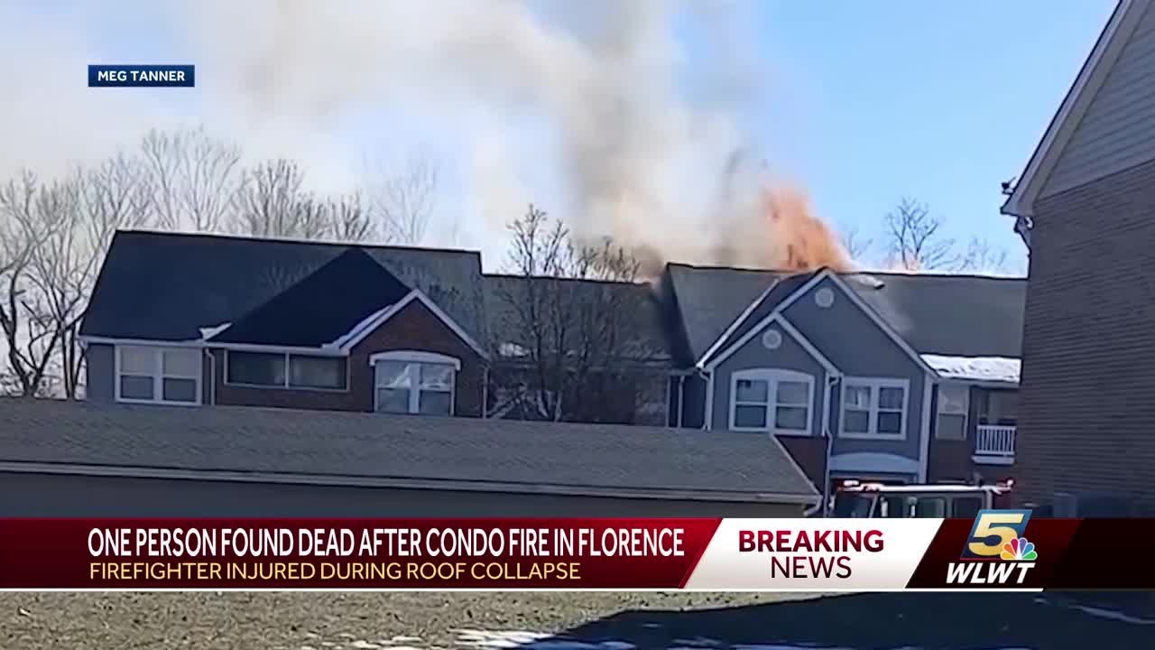 FD: 1 found dead after large condo fire in Florence; firefighter also ...