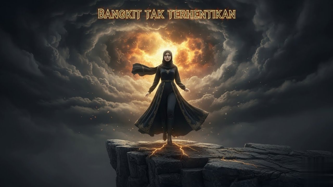 Bangkit Tak Terhentikan | Symphonic Metal AI Music Video (Made on Phone)