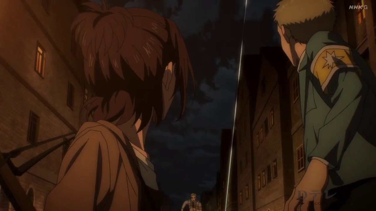 Gabi kills Sacha | Attack on titan Season 4 Episode 8 [1080p]