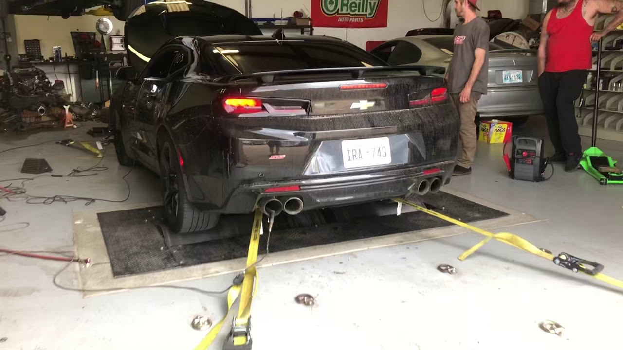 2018 camaro ss dyno headers cai tune