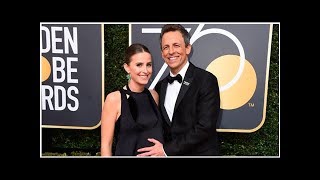 Seth Meyers' wife gives birth in lobby of their building