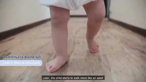 Quando un bambino sta per camminare?
