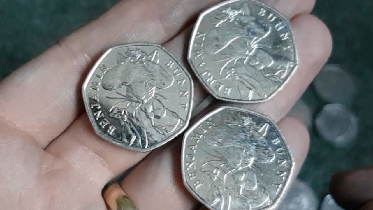 Triple Benjamin Bunny Surprise!!! £250 50p Commemorative Coin Hunt Bag#26 [Book 1]