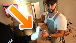 EXPOSING MY FRIENDS FAKE YEEZYS!!